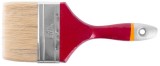 Pensula plata Strend Pro JA095 4 inch pentru vopsele sintetice, maner din lemn