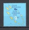 Cehia.2004 Aderarea la UE XC.116, Nestampilat