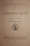 CONSTANTIN LECCA