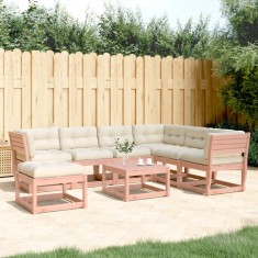 vidaXL Set mobilier de grădină cu perne, 7 piese, lemn masiv douglas 3216933