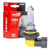 Becuri halogene HB4 12V 51W LumiTec GENERAȚIE URMĂTOARE +135% DUO AMIO-04407