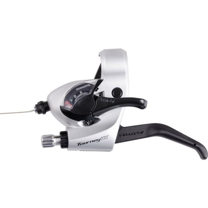 Maneta schimbator/frana Shimano Tourney ST-TX800-L, montaj stanga, 3 viteze, cab... Cod:ESTTX800LBS