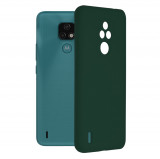 Husa Techsuit Soft Edge Silicon Motorola Moto E7 - Dark Green