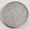 Reunion, 2 Francs 1948, Africa