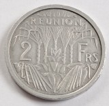 Reunion, 2 Francs 1948, Africa