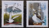 BC717, Insulele Feroe 1991, serie fauna, pasari