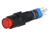 Comutator ONPOW SPDT 0,5A/250VAC, acţionat prin apăsare, IP40