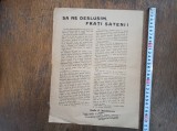 AFIS &#039;&#039;SA NE DESLUSIM FRATI SATENI&#039;&#039; ** MASILE P. DUMITRESCU, MEMBRU FONDATOR AL PARTIDULUI TARANESC, CCA 1925-1930