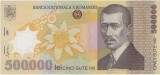 Bancnotă Rom&acirc;nia 500.000 lei 2000 Aurel Vlaicu, serie 006D, polimer