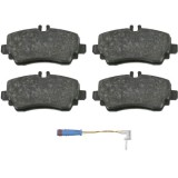 Febi Bilstein set placute frana, frana disc