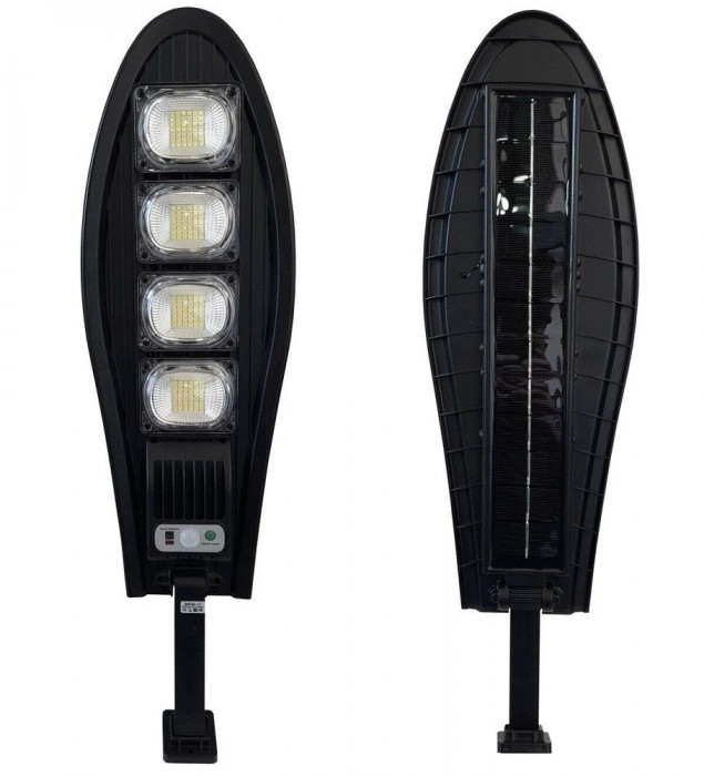 Lampa Solara 168 LED Senzor De Miscare Si Telecomanda 80W W779B