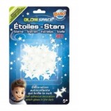 Decoratiuni de perete fosforescente - stele 3D