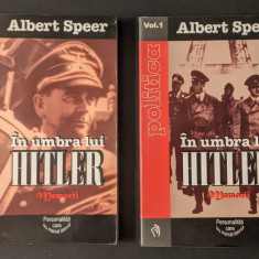 memorii ALBERT SPEER – IN UMBRA LUI HITLER Vol. 1+2 Germania Nazista WW2 Istorie