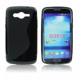 HUSA SILICON S-LINE SAM GALAXY CORE 4G G3518 NEGRU