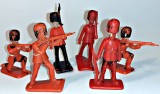 Crescent Toy Co LTD 6 soldați Ceremonial Troops 4 poziții 54 mm UK C5 Figurine