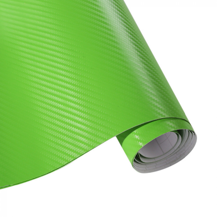 Folie Carbon 3D Verde Latime 1.27M 280716-4