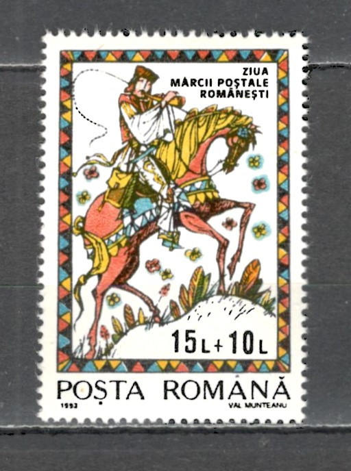 Romania.1993 Ziua marcii postale ZR.895