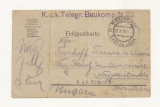 D1 Carte Postala Militara k.u.k. Imperiul Austro-Ungar , 1918 Reg. Torontal, Circulata, Printata
