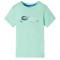 Tricou pentru copii cu m&acirc;neci scurte verde deschis 92 12089