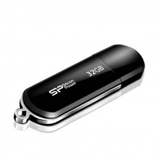 Memorie USB Silicon Power LuxMini 322 32GB USB 2.0 Black foto