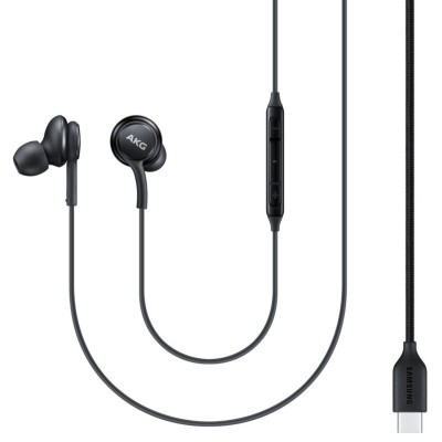 Handsfree Casti In-Ear Samsung Galaxy S20 / S20 Plus / S20 Ultra, EO-IC100, Cu microfon, USB Type-C, Negru foto