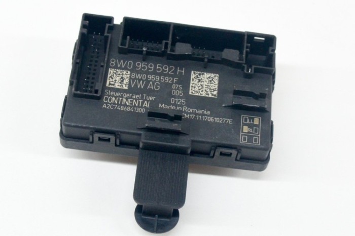 Modul de control ușă st&acirc;nga față AUDI A4 8W2, B9 2018 OEM: 8W0959592H,8W0959592F,A2C7486841300 | 13494451
