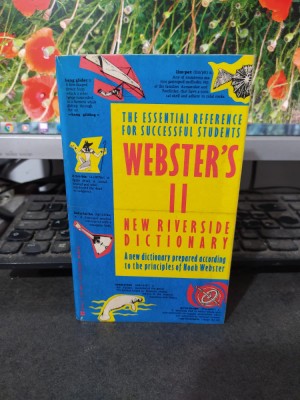 Webster&amp;#039;s II New Riverside Dictionary, New York 1986, 124 foto