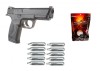 Pistol airsoft CO2 replica Smith & Wesson MP40, cu 4000,10 rezervoareCO2