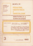 Revista de Obstetrica si Ginecologie, Iulie-Septembrie, 1980