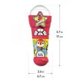 Microfon Karaoke DJ KIDS HITS cu Lumini si Sunete pentru Copii, 2 ani+