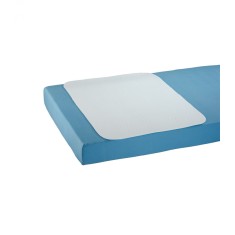 Aleza protectie saltea volum absorbtie 3449 ml/m2, Suprima, Bumbac, Alb, 85 x 90 cm