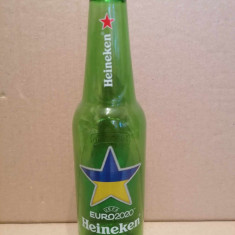 Sticla de colectie - Bere Heineken UEFA EURO 2020 , UCRAINA