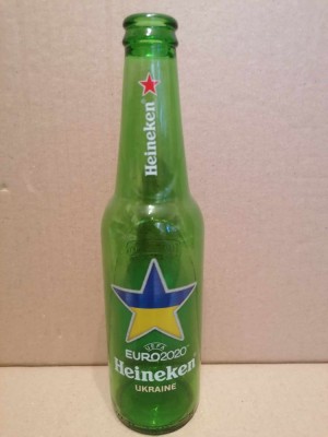 Sticla de colectie - Bere Heineken UEFA EURO 2020 , UCRAINA foto