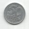 (No1) moneda-UNGARIA 50 FILLER 1969