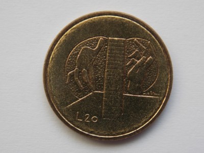 20 LIRE 1976 SAN MARINO foto