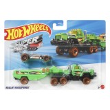 Set camion si masina sport Hot Wheels Haulin Horsepower