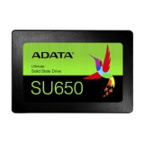 SSD ADATA SU650, 256GB, S-ATA 2.5&quot;, 3D TLC Nand, R/W: 520/450 MB/s, &quot;ASU650SS-256GT-R&quot;