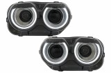 Faruri LED Dodge Challenger (2015-2024) Negru Performance AutoTuning, KITT