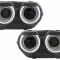 Faruri LED Dodge Challenger (2015-2024) Negru Performance AutoTuning