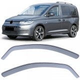 Deflector de vant, deflector de ploaie, protectie &icirc;mpotriva vantului, negru fum pentru VW Caddy 5 SB din 20 Performance AutoTuning