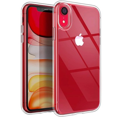 Husa unique confort optim clear compatibila apple iphone xr - transparent foto