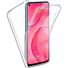Husa Huawei P40 Lite E 360 Grade silicon fata TPU spate Transparenta