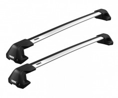 Bare transversale Thule Edge Clamp Silver pentru Audi A4 (B5/8D), 4 usi, model 1994-2000 foto