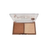 Paleta Bronzanta, Technic, Sunset Strip, Bronzer si Iluminator, Vegan, 12 g