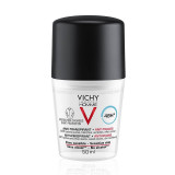 Cumpara ieftin Vichy Homme Deodorant roll-on antiperspirant anti-urme pentru bărbați 48h, 50 ml