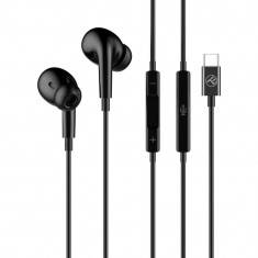 Casti cu fir In-Ear Tellur Attune, Type-C, Negru