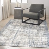Covor Calvin Klein CK950, Albastru/ Gri, Diverse Dimensiuni - 66x114