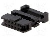 Conector IDC, 10 pini, pas pini 2mm, AMPHENOL - T826110A201CEU foto