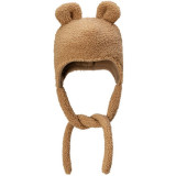 Cumpara ieftin T-TOMI TEDDY Cap Brown cască 9-12 months (44-48 cm) 1 buc