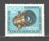 Austria.1973 Congres european de fotografie Viena MA.767, Nestampilat